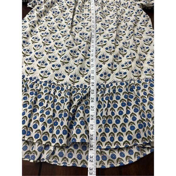 Misa Los Angeles Georgia Mini Dress Floral Print Cotton Rayon Ruffle Hem  Size: - Picture 9 of 11